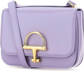 Gucci Womens Lilac Leather Small Gucci Siena Shoulder Bag Newivoire Borse A Tracolla