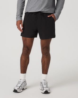 Vuori Clothing HardKore Shorts Lined 5 | Black | XS, Size Extra Small