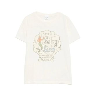 Re/Done Dames, Tops, Beige, Maat: XS Katoen