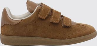 Isabel Marant Sneaker Beth in pelle scamosciata con chiusura a strappo