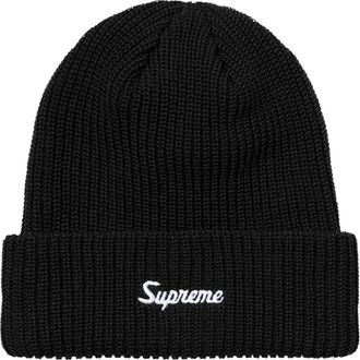 SUPREME FW26 Loose Gauge Beanie Black SUP-FW26-2020-BLK