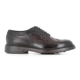 Doucal's Dovetail Derby - Heren - Nette schoenen - Bruin - 43 1/2 EU - Leer - Schoenen