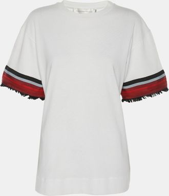 Victoria Beckham White Knit T-Shirt