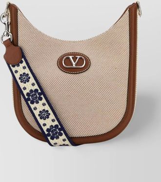Valentino Garavani vlogo signature fabric crossbody bag