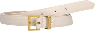 Notre-V Accessoires, Dames, Grijs, 95 CM, Leer, Tulia Classic Riem