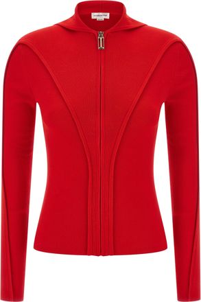 Victoria Beckham Multicolor Wool Womens Cardigan