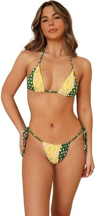 Dippin' Daisy's Swimwear Atlas Cheeky Bikini Bottom in Luna Verde at Nordstrom, Size X-Small