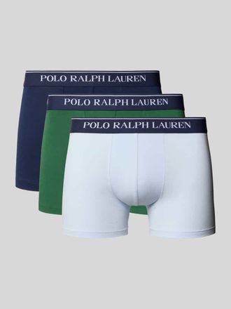 Ralph Lauren Trunks mit elastischem Logo-Bund im 3er-Pack in Jeansblau, Größe XXL