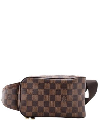 Louis Vuitton Brown Damier Geronimos Waist Bag (Authentic Pre-Loved)