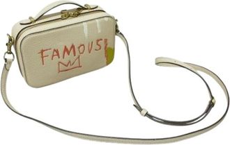 Coach Pre-owned Jean-Michel Basquiat 3way Belt Bag - Dames - Vintage Schoudertas - Beige - ONE Size - Leer - Vintage