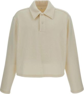 Rier Polo - Heren - Polos - Beige - XL - Wol - Tops