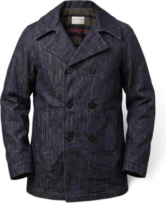 CHESAPEAKE'S Denim Jassen - Heren - Spijkerjassen - Blauw - M - Denim - Jassen