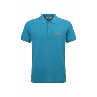 Moschino Heren, Tops, Blauw, Maat: M Katoen