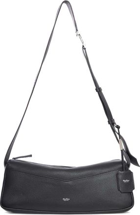 Max Mara Hammered Leather Shoulder Bag