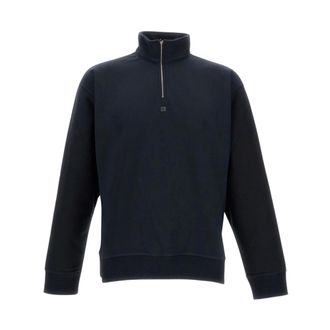 Fendi Sweatshirts, male, Black, XL, Sweatshirt With Zip