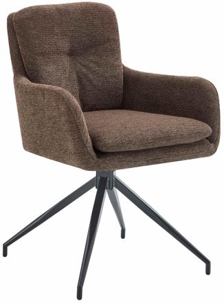 Clp Clp - Silla De Comedor De Tela Pickett Marr&oacute;n