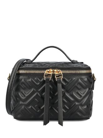 Fendi Vanity gewatteerde shopper met FF-monogram - Zwart