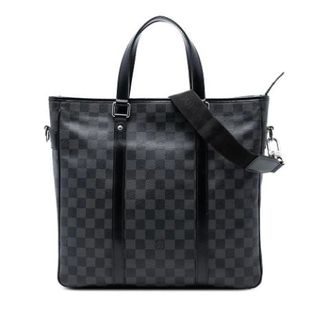 Louis Vuitton Pre-owned Tote Bags, female, Black, Size: ONE SIZE Pre-owned Leather Tote Bag