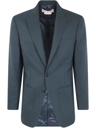 Marni Jacket Button-Up Spherical Green