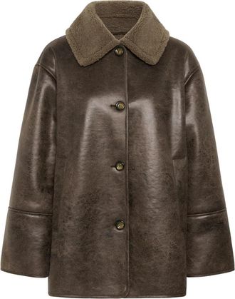 Soaked In Luxury SLCharo Jas - Dames - Jassen - Bruin - XL - Polyester - Jassen