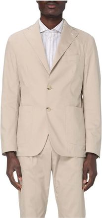 Manuel Ritz Hombre, Chaquetas, Beige, Talla: S