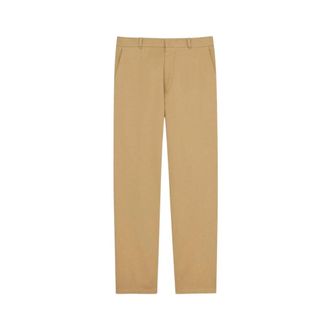 Saint Laurent Straight Trousers - male - Saint Laurent - Straight Trousers - Brown - M - Trousers