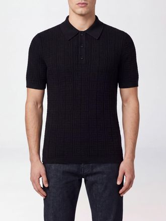 Balmain Polo Shirt Men color Black