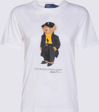 Polo Ralph Lauren T-Shirts And Polos Deckwash White-Donna