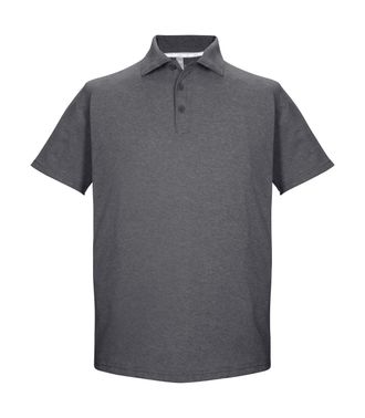 Killtec Poloshirt KILLTEC KOS 82 MN PLSHRT, Herren, Gr. L, grau (anthra), Obermaterial: 65% Polyester, 30% Baumwolle, 5% Elasthan, ohne Ausschnitt, Shirts Pol