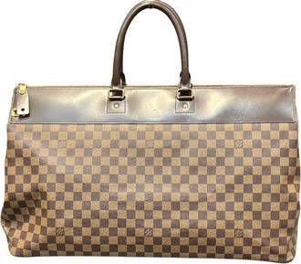Louis Vuitton Damier Brown Damier Canvas Boston Bag (Pre-Owned)