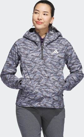 adidas adidas Performance Womens Ultimate365 Tour CLIMAPROOF+ Anorak Jacket - Purple - Size X-Large
