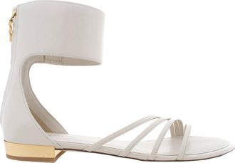 Ferragamo Ferragamo Clivia Florence Leather Flat Sandals, Size 7 C