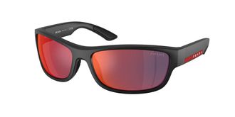 Prada PS C04S 1BO21A Mens Sunglasses Black Size 65