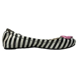 Sophia Webster Miami Striped Ballet Flats in Multicolor Leather