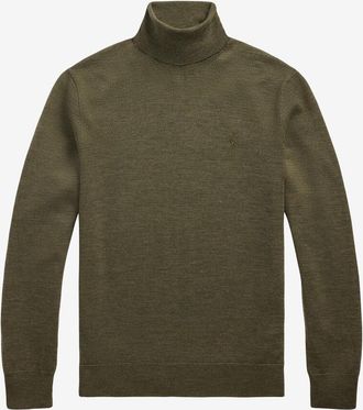 Polo Ralph Lauren Merinowoll-Feinstrickpullover mit Rollkragen Pony