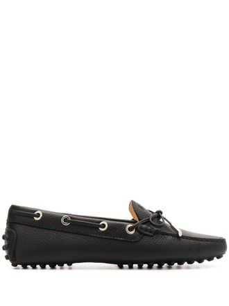 Tod's Gommino driving shoes - women - Calf Leather/Calf Leather/Calf Leather/Rubber - 35.5 - Black