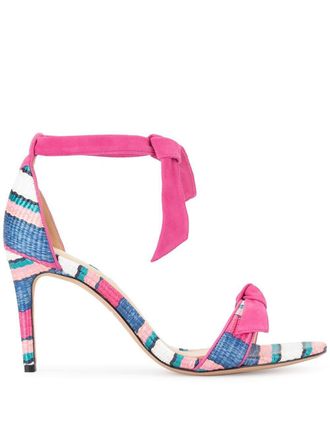 Alexandre Birman Sandalen met gestreepte zool - Roze