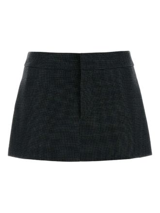 Alexander Wang wool mini skirt - Grey