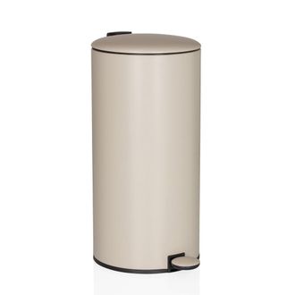 hjh OFFICE Papelera Iron Beige