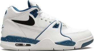 Nike Air Flight 89 panelled sneakers - unisex - Leather - 11.5 - White