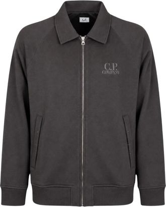 C.P. Company C.p. Company Truien - Heren - Vesten met rits - Zwart - L - Hoodies & sweatvesten