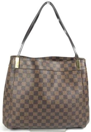 Louis Vuitton Pre-owned Canvas Schoudertas - Dames - Vintage Schoudertas - Bruin - ONE Size - Vintage
