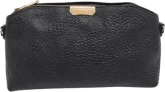 Burberry Pre-owned Clutches, female, Black, Size: ONE SIZE Pre-owned Leather Crossbody Bag