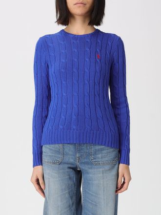 Polo Ralph Lauren Maglia a girocollo in cotone intrecciato con logo Pony Polo Ralph Lauren