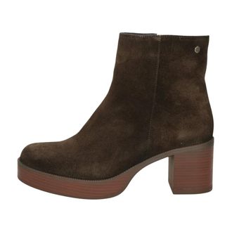 Fluchos Bowy Ankle Boot - Shoes - Mujer - Marr&oacute;n - 38 EU