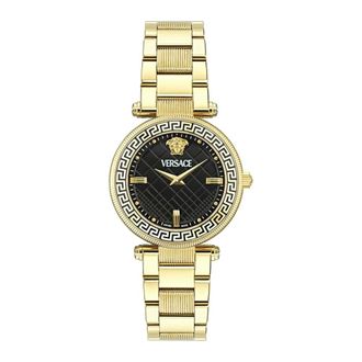 Versace Reve Watch - Dames - Horloges - Geel - ONE Size - Accessoires