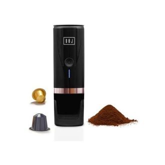 BOJ Cafetera Portatil A Bateria Usb 80 Ml Negra Boj
