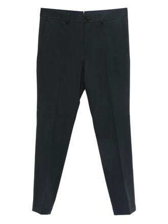 BOSS pressed-crease trousers - Blue