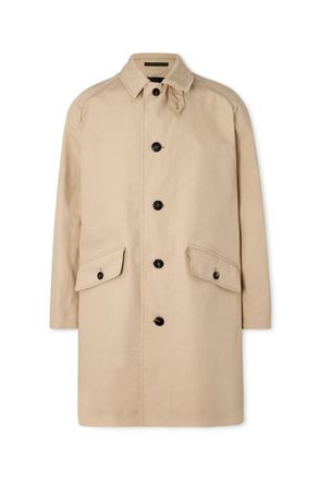 Slowear TeknoSartorial Coated-Cotton Coat