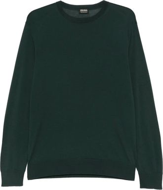 Ermenegildo Zegna round-neck sweater - Green